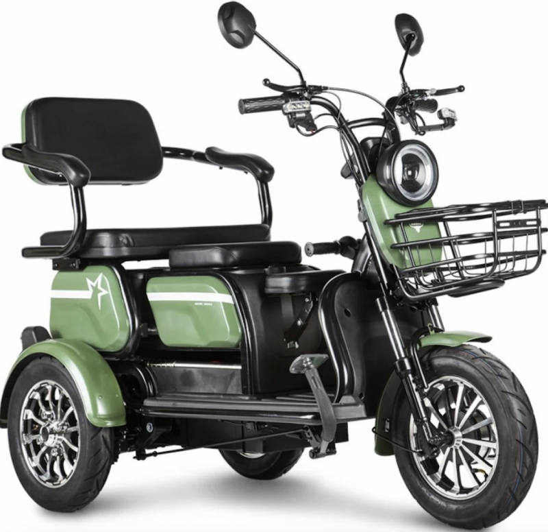 Электроскутер Rutrike Пилот зеленый Электроскутер Rutrike Пилот зеленый